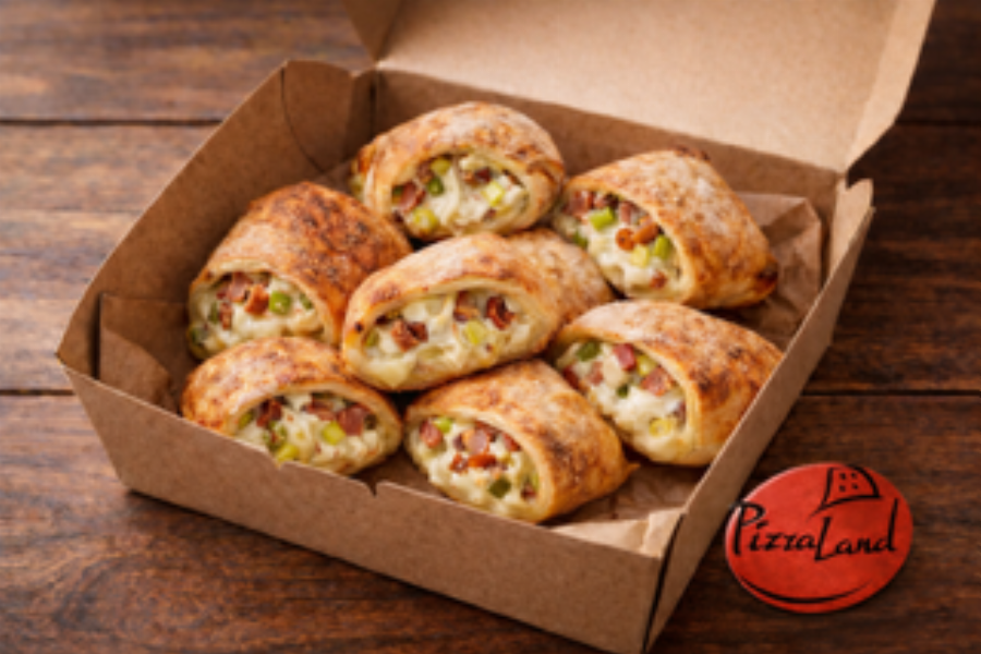 Frühlings-Pizzabrötchen