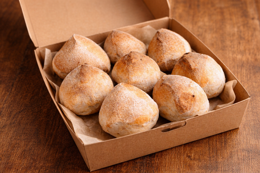 6 Pizzabrötchen ungefüllt