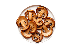 gebratene Champignons